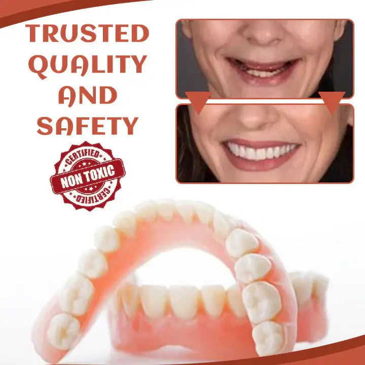 Smile More® Silicone Denture Set